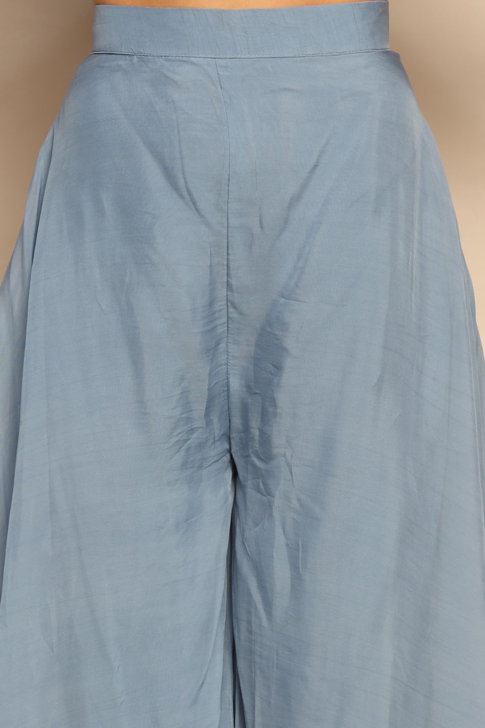 Captivating Blue Thread Work Cut Dana Beads Sequin Dress - Embrace Opulent Style