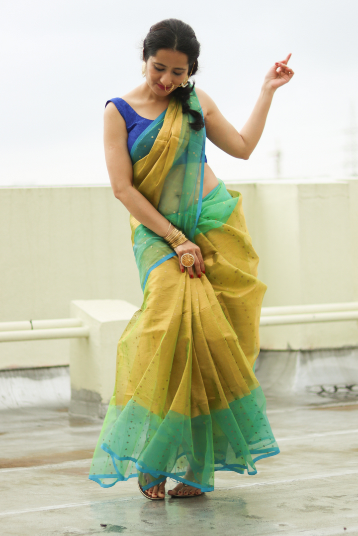 Muslin Silk Sequin Saree Dhoom Ketu (SAREE)