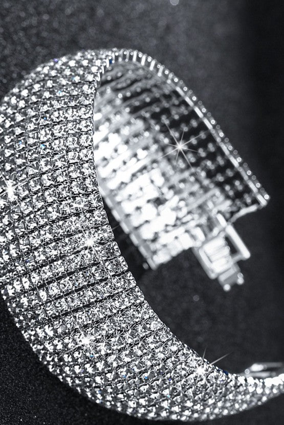 Crystal Silver Bracelet