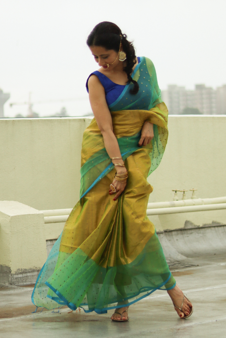 Muslin Silk Sequin Saree Dhoom Ketu (SAREE)
