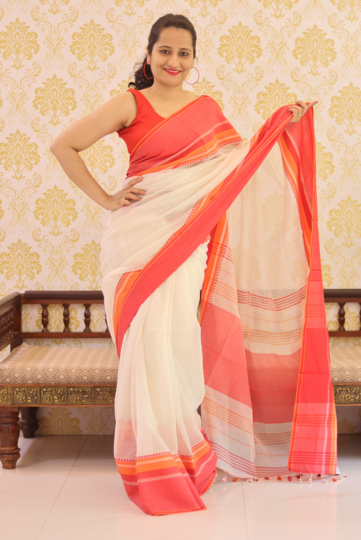Begampuri Cotton Saree Sunrise (SAREE)
