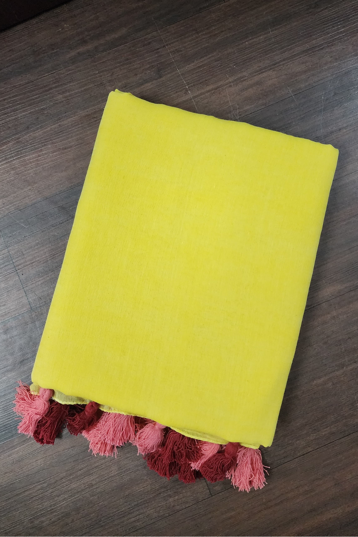 Finest Mulmul Tassel Saree Indra-Dhanush-15 (SAREE)