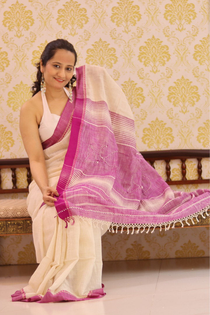 Woven Cotton Saree Shalini (SAREE)