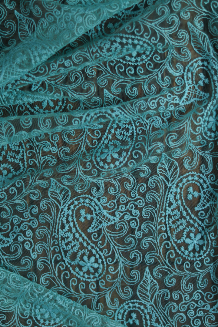 Fully Embroidered Net Saree The Fish-like Sea Princess (SAREE)