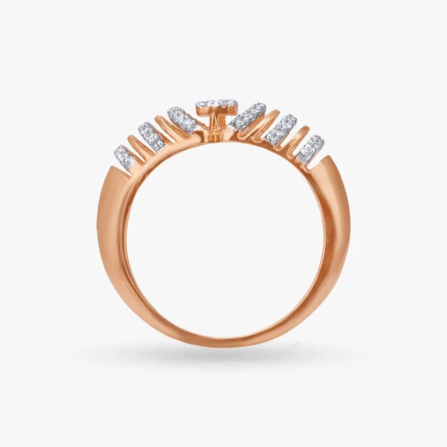 Celestial Gleam Diamond Finger Ring