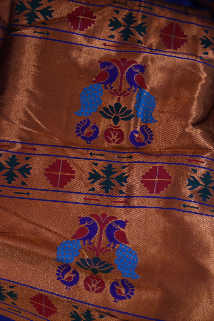 Paithani Kantan Silk Saree Badastoor (SAREE)