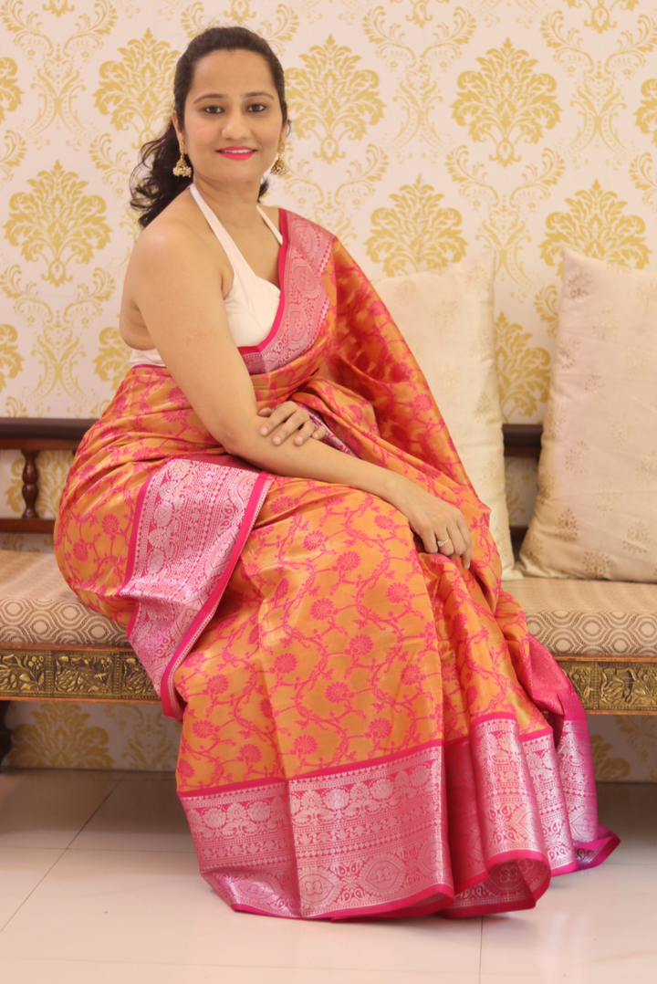 Kanjivaram Silk Saree Muskaan (SAREE)