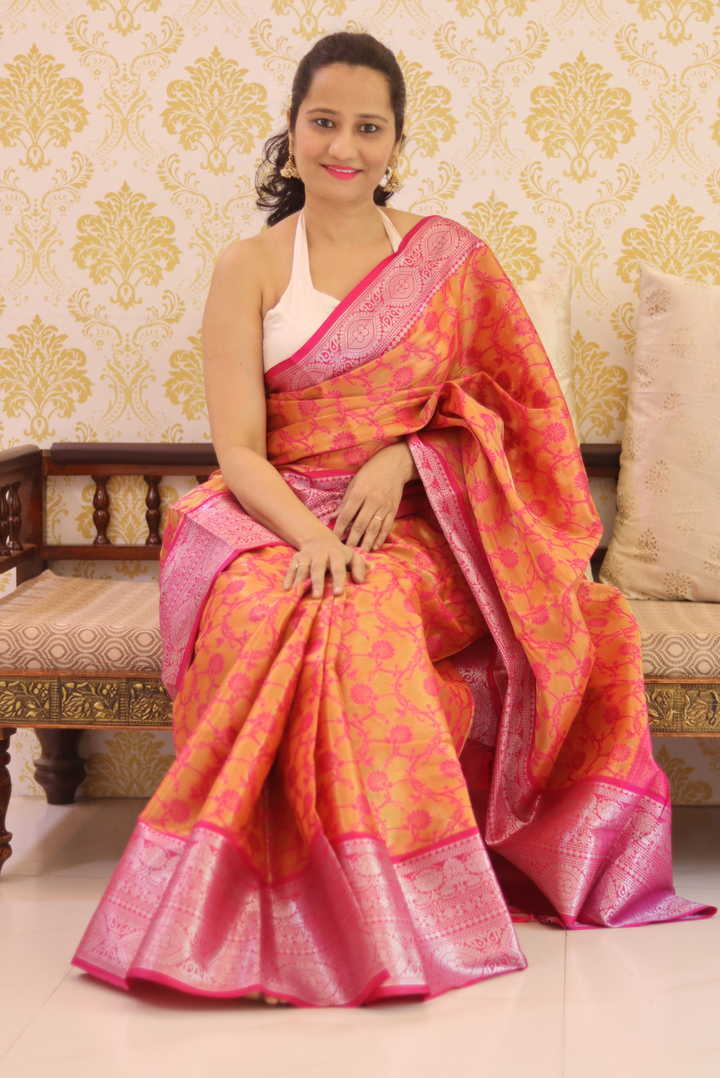 Kanjivaram Silk Saree Muskaan (SAREE)