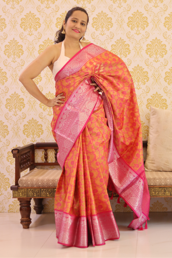 Kanjivaram Silk Saree Muskaan (SAREE)