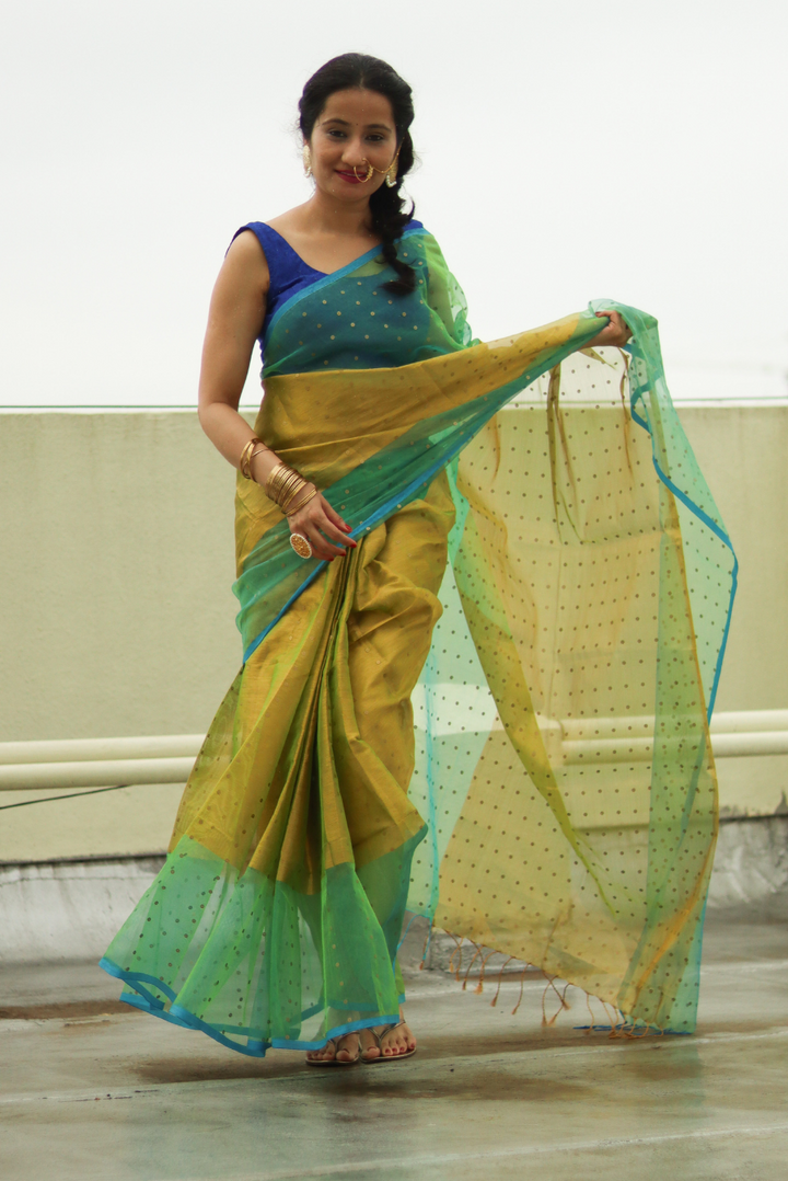 Muslin Silk Sequin Saree Dhoom Ketu (SAREE)