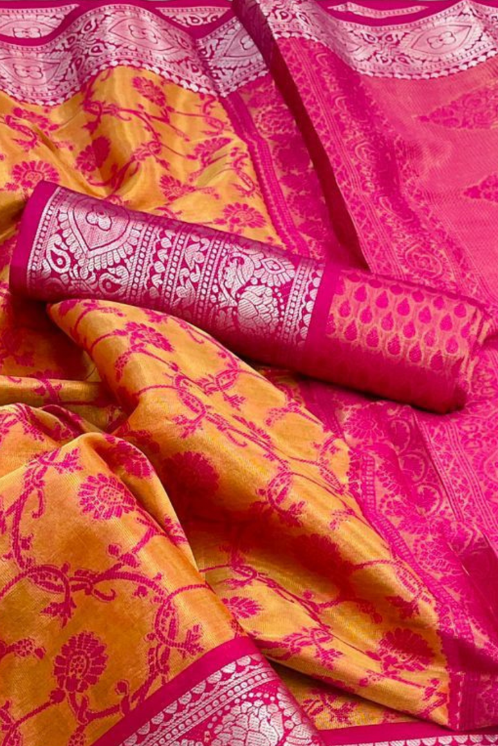 Kanjivaram Silk Saree Muskaan (SAREE)