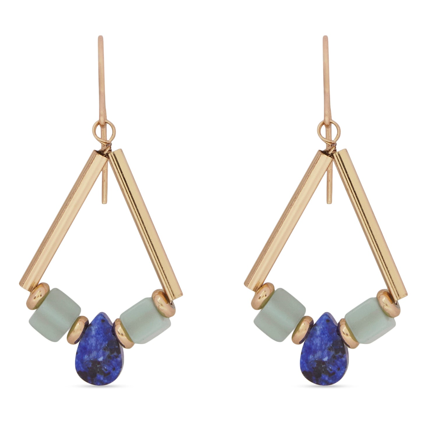 London Women's Triangle Stone Drop