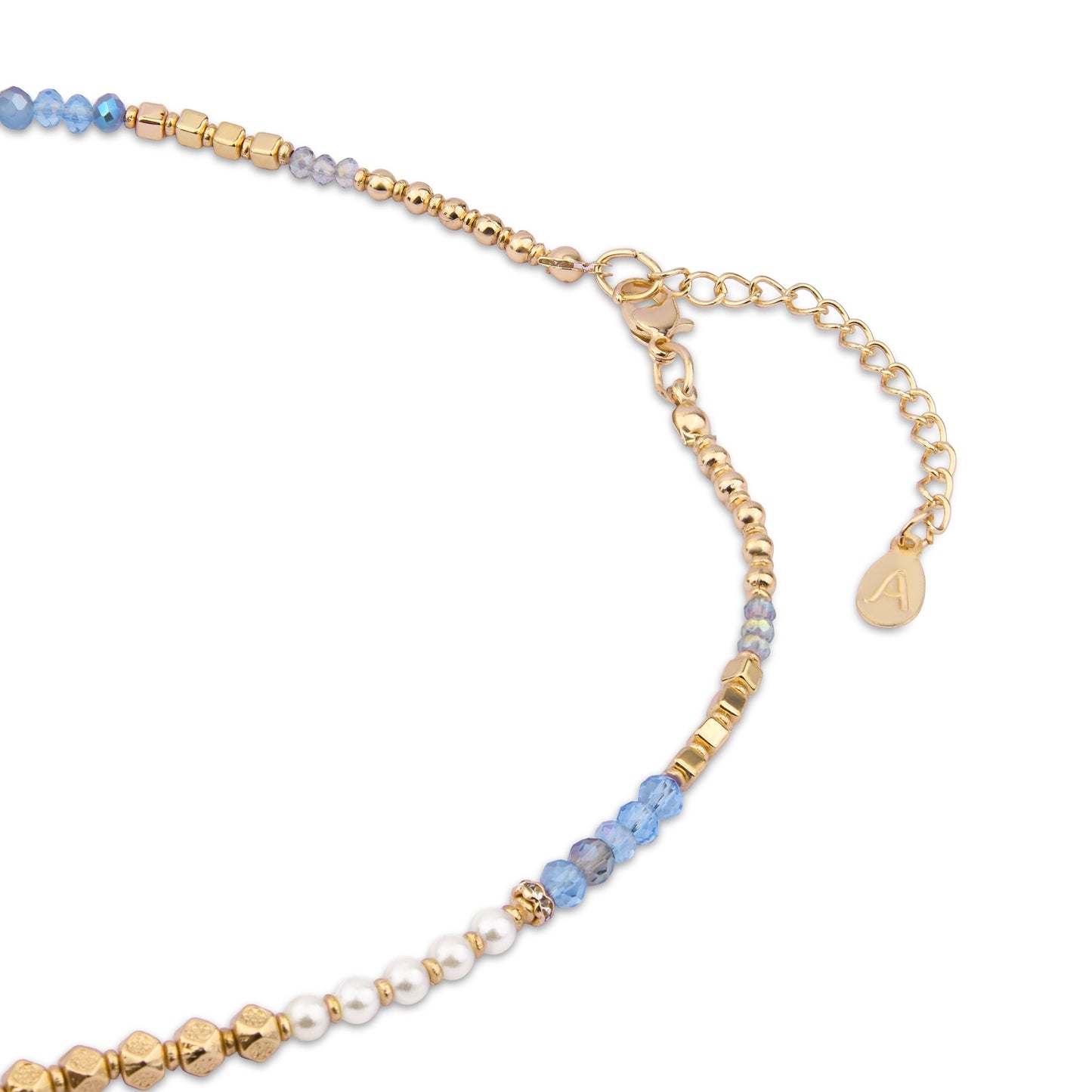 London Women's Multi Long Beaded Necklace