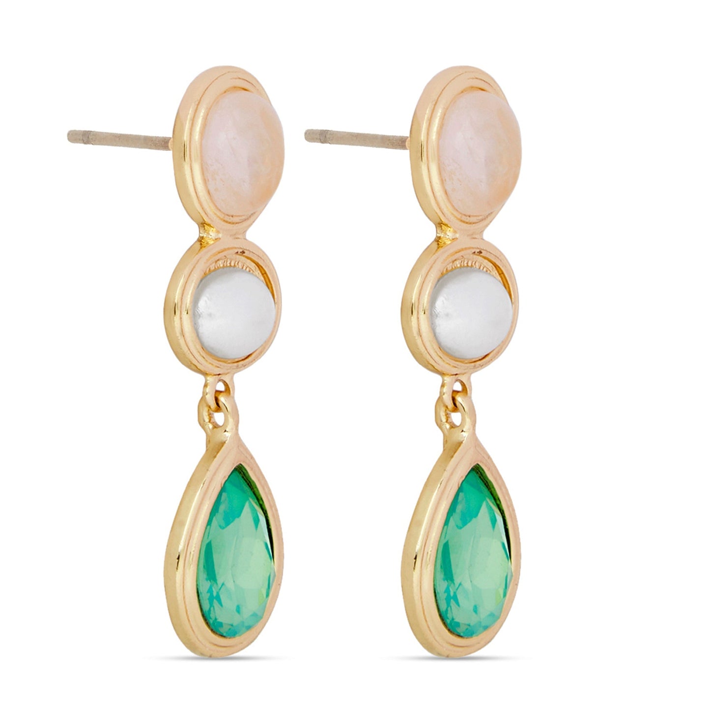 London Women's Pearl Gem Teardrop