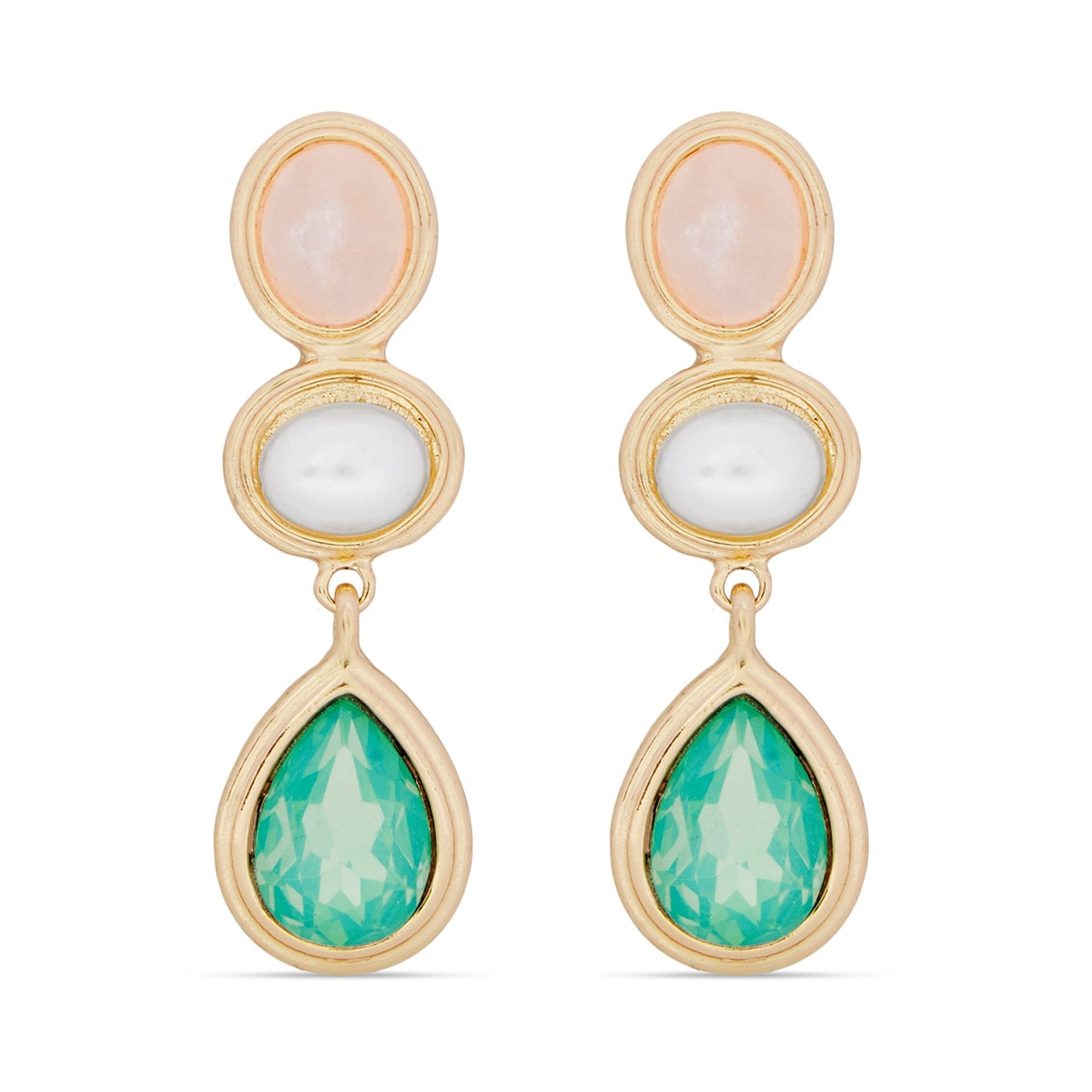 London Women's Pearl Gem Teardrop