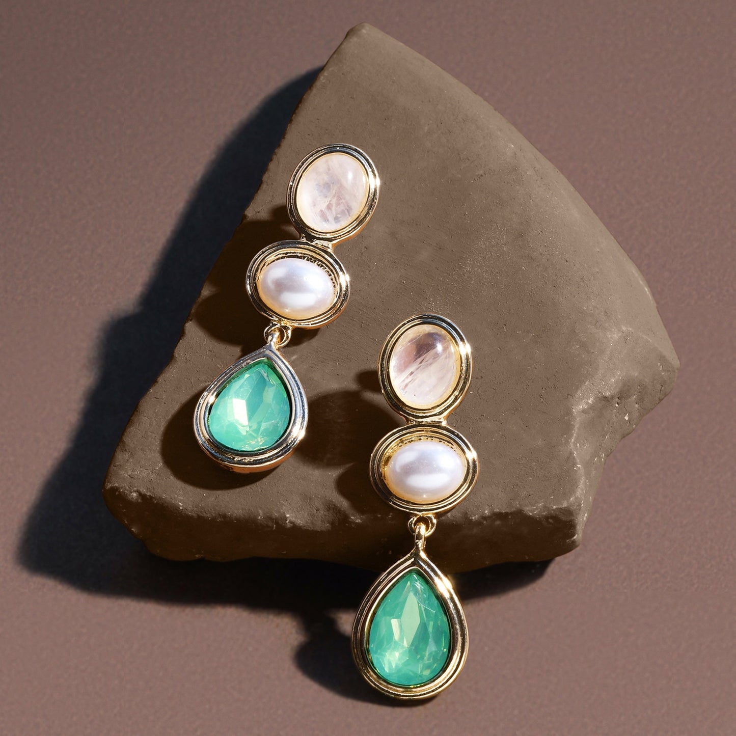 London Women's Pearl Gem Teardrop