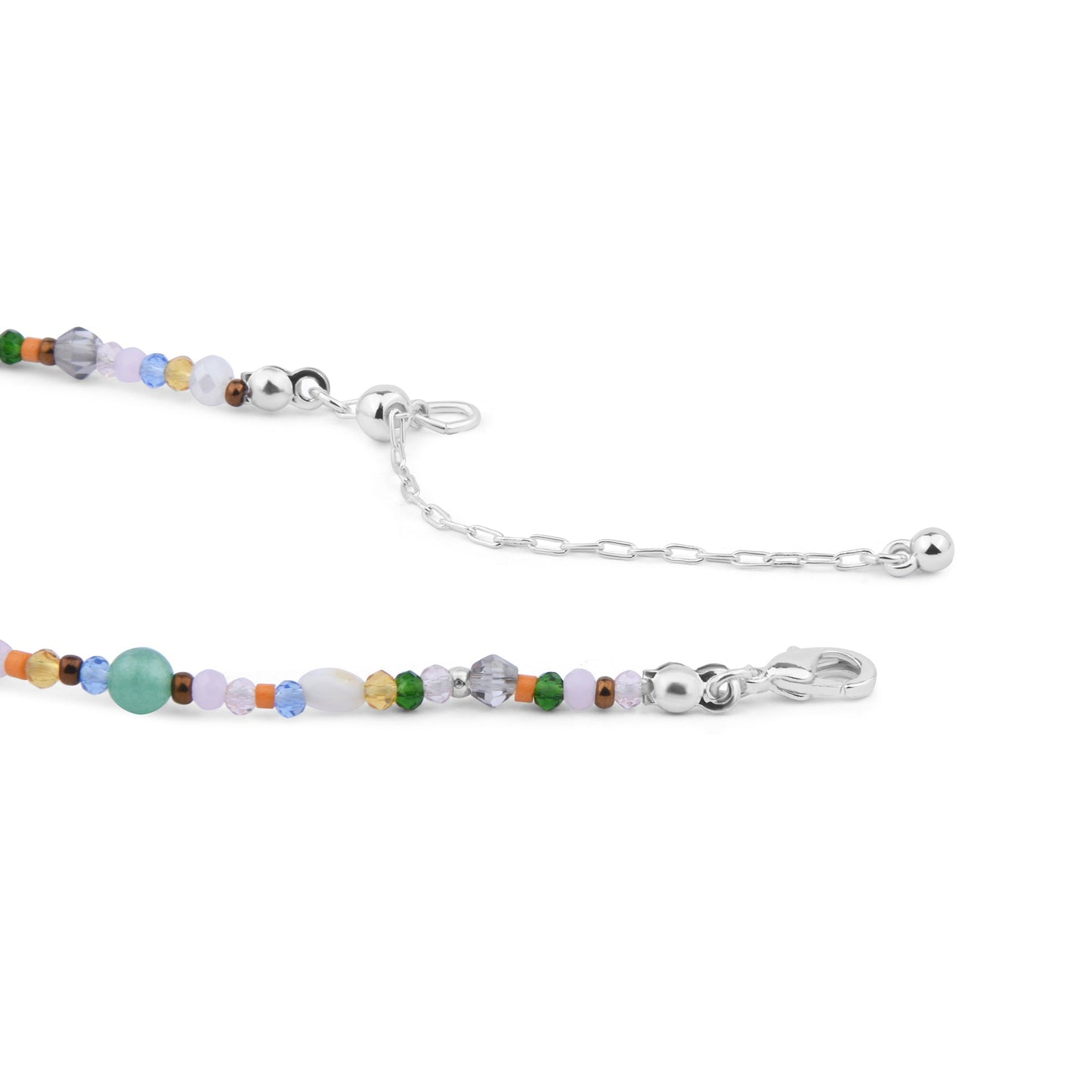 London Women's Sterling Silver-plated Beaded Bracelet
