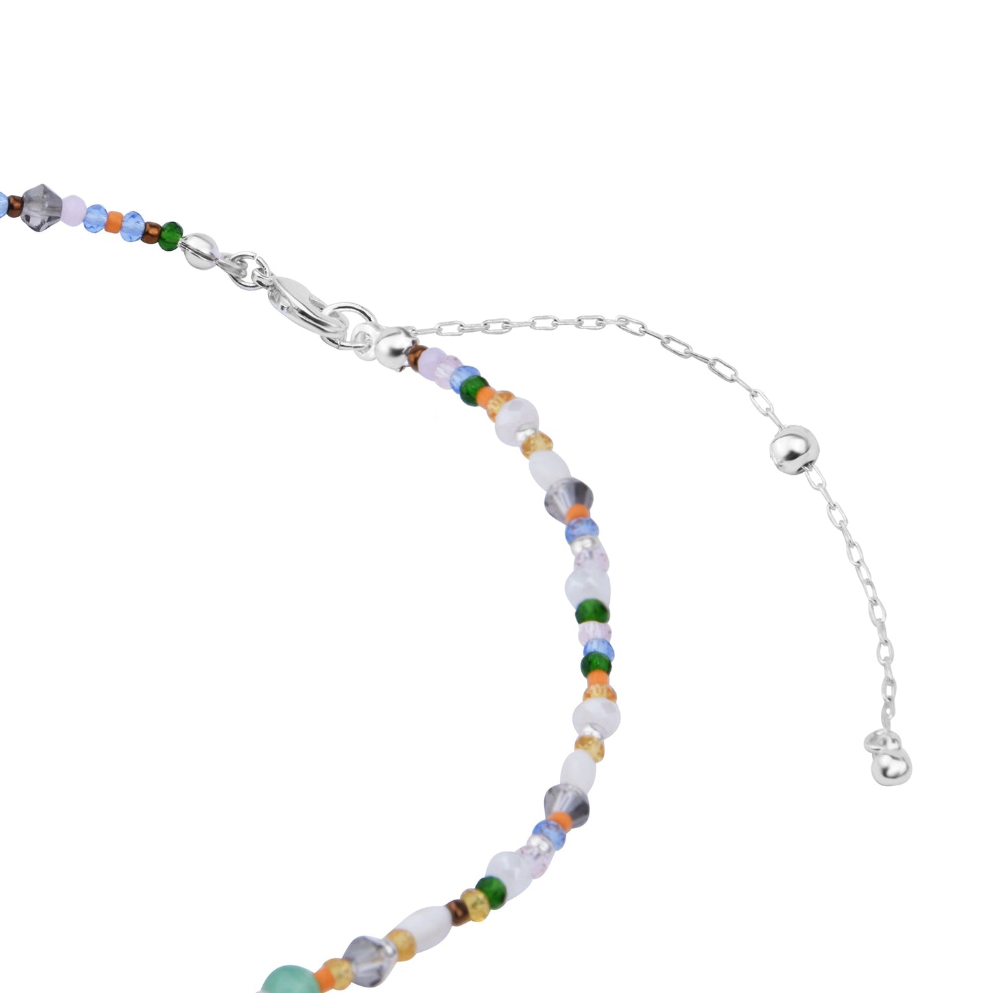 London Women's Sterling Silver-plated Pearl Beaded Necklace