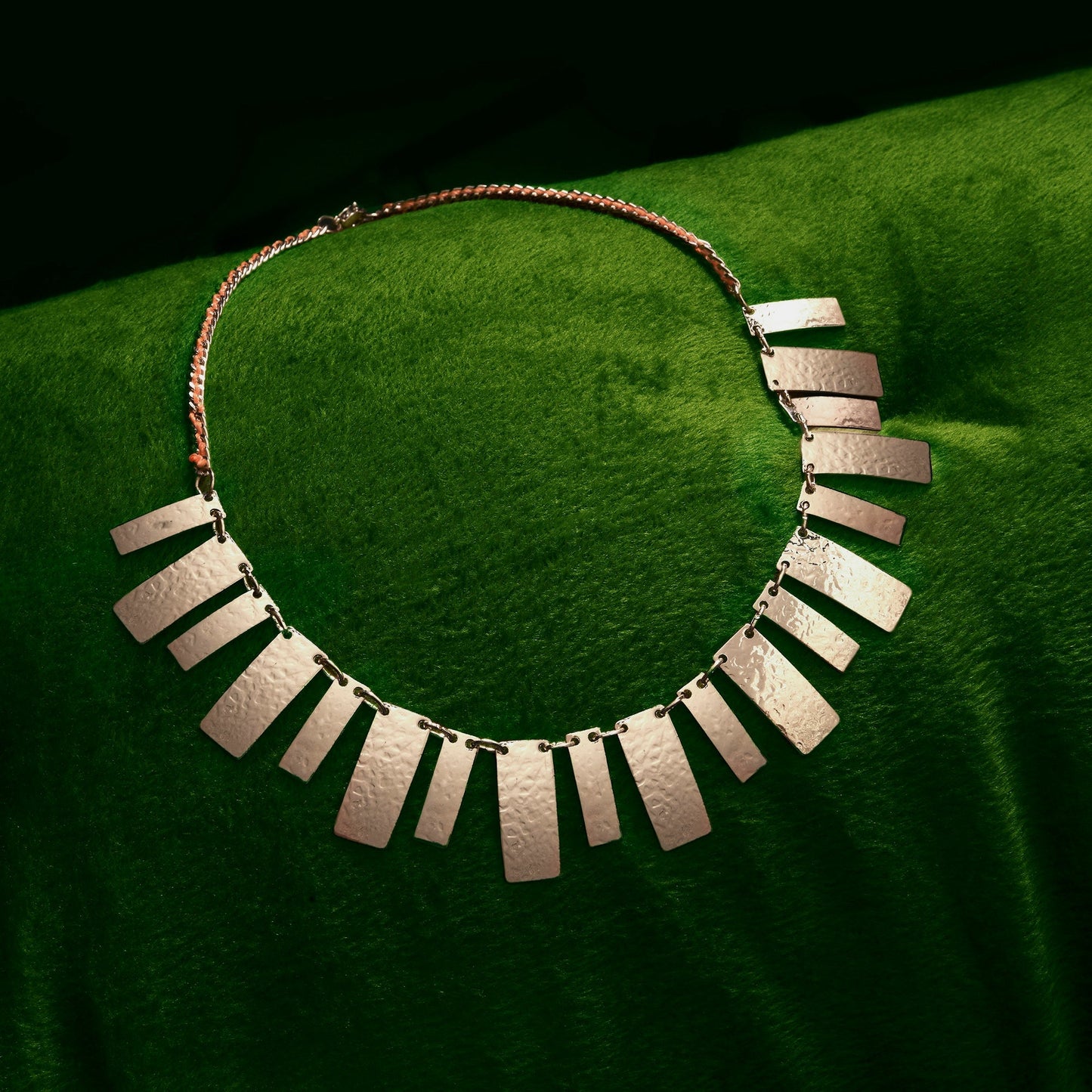 London Women Gold Statement Aztec Collar Necklace