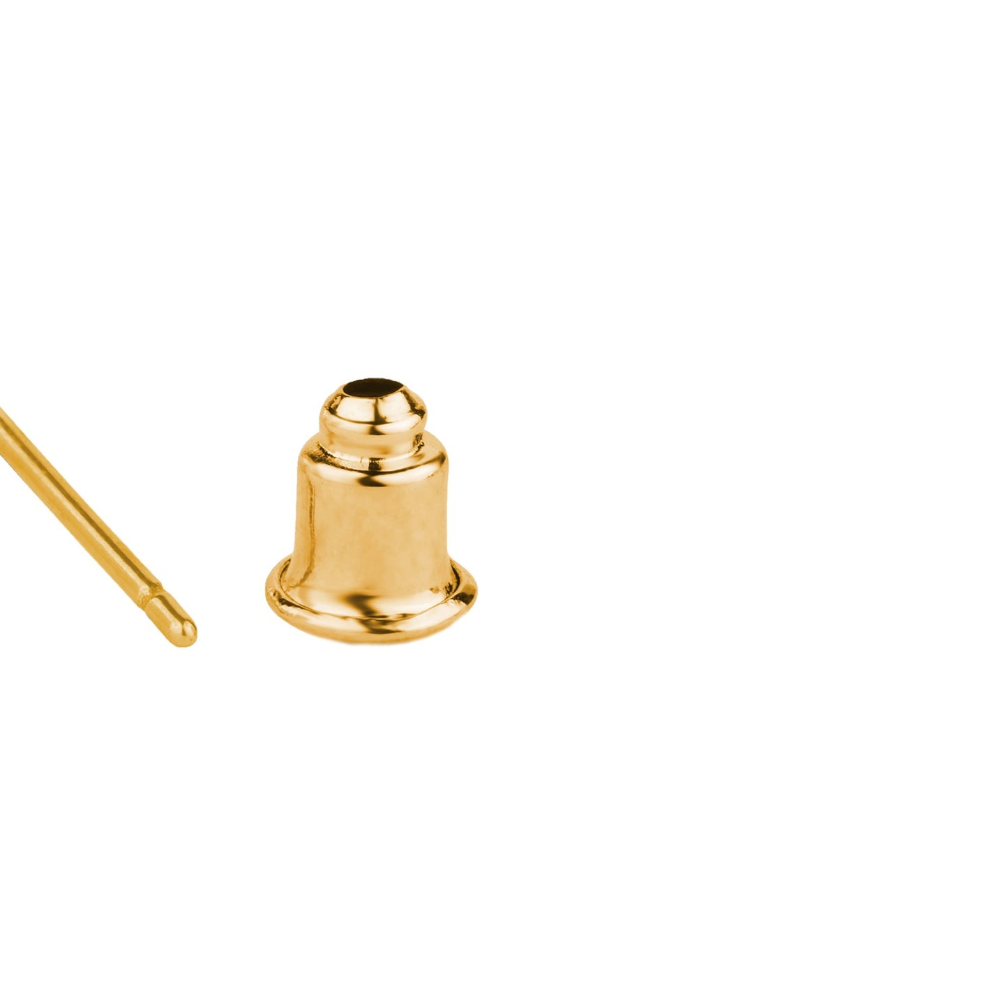 Real Gold Plated Mini Bow Studs Earrings