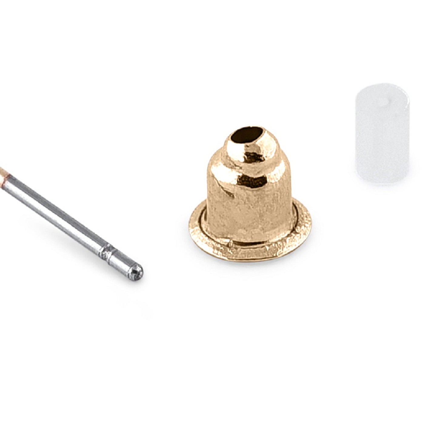 London Women's Gold Berry Blush Twisted Tiny Doorknocker Earring