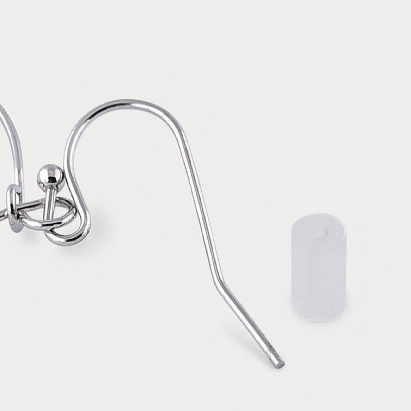 London Women's Silver Filigree Short Drop Earring