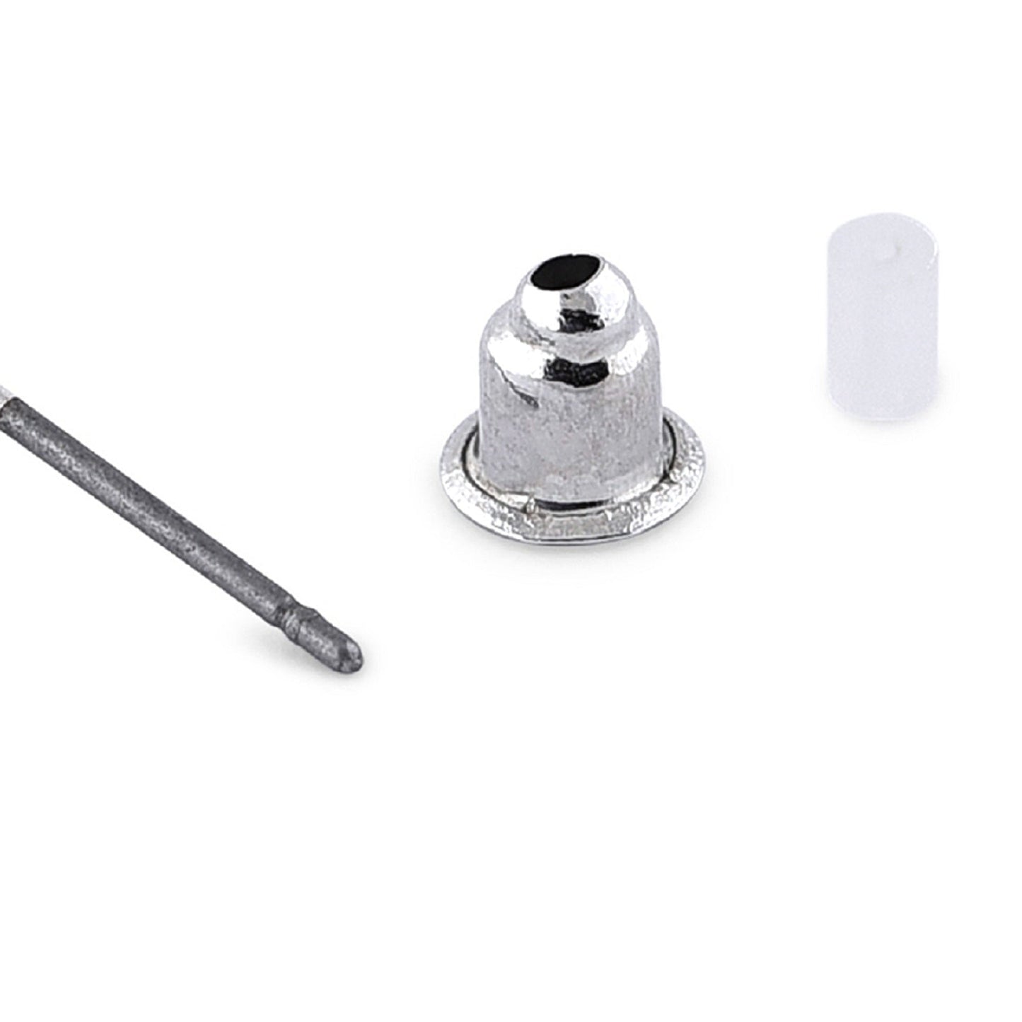 London Women's Blue Pear Crystal Stud Earring