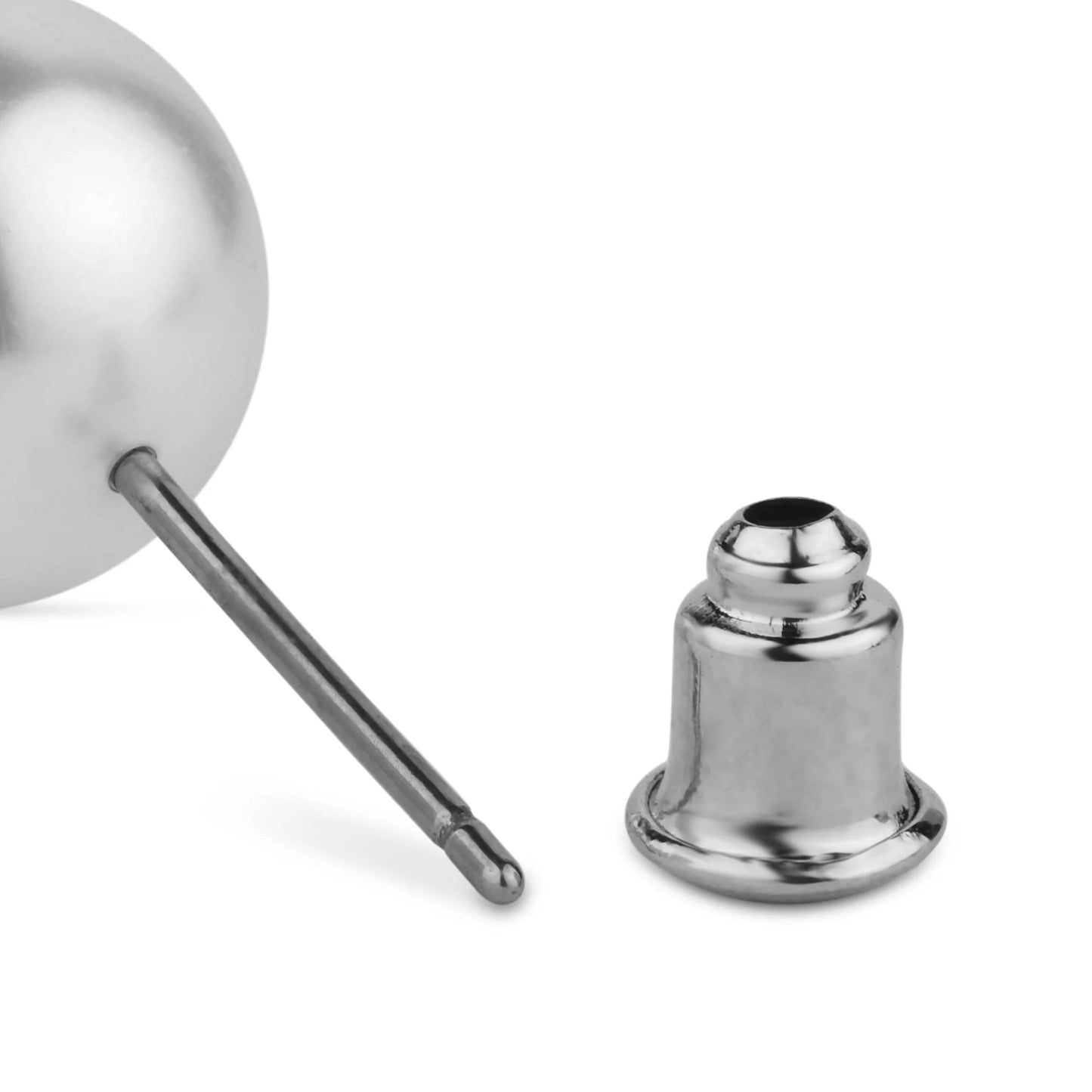 London Women's pearl Oversized pearl studs Earring