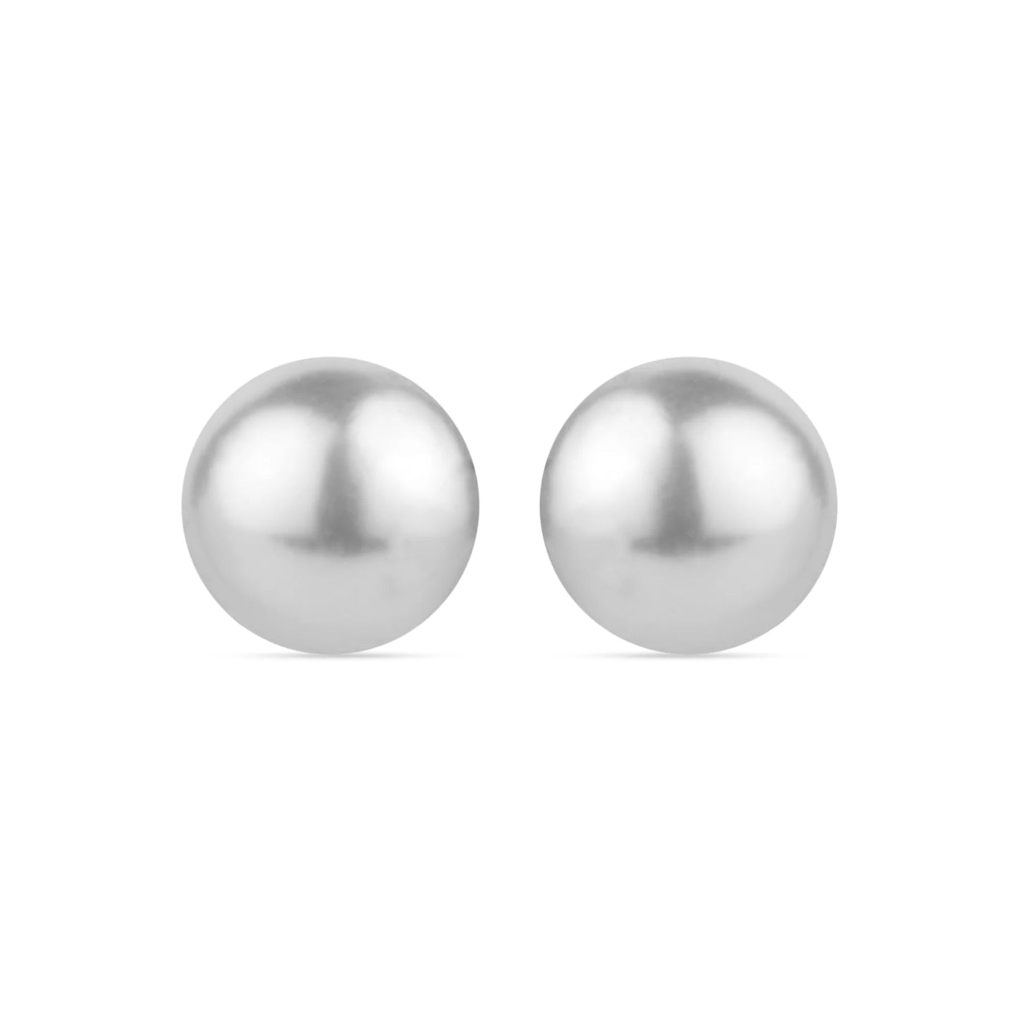 London Women's pearl Oversized pearl studs Earring