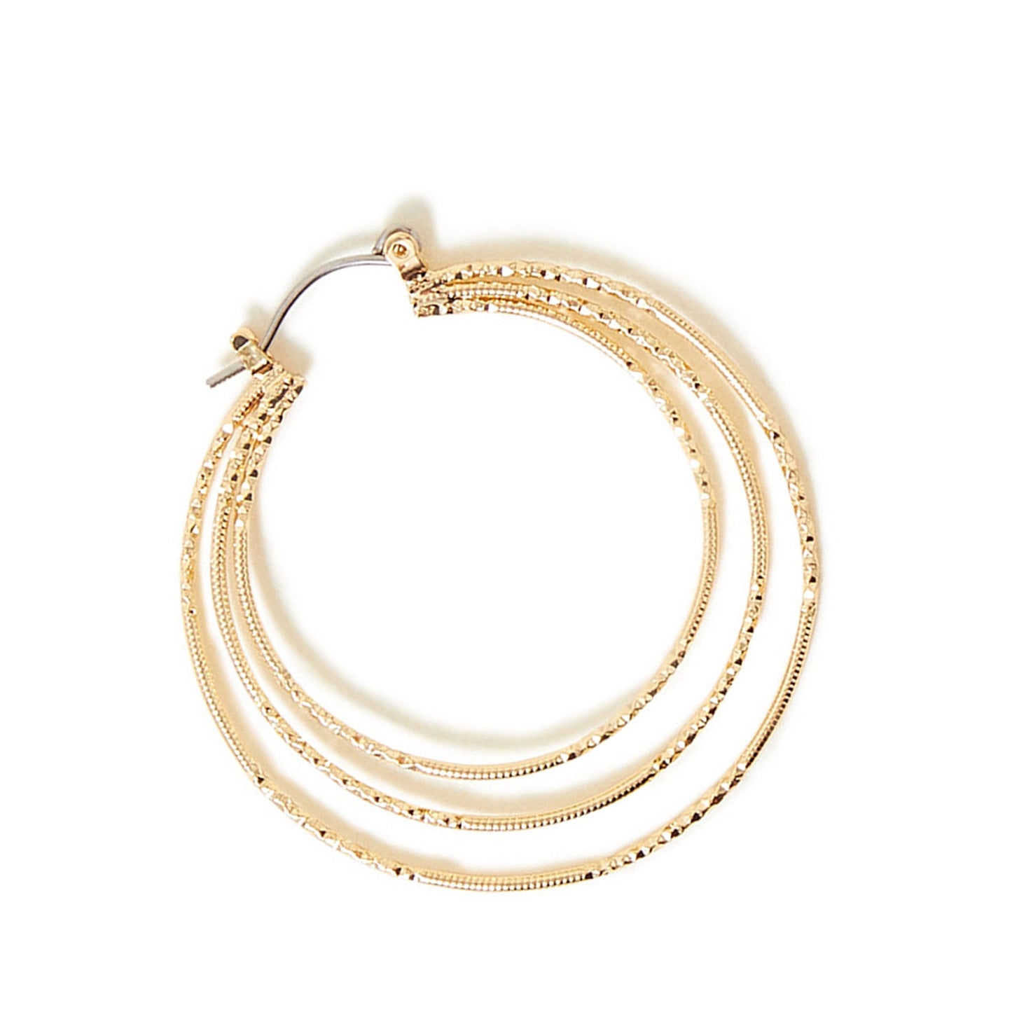 London Women's Delicate Layered Hoops