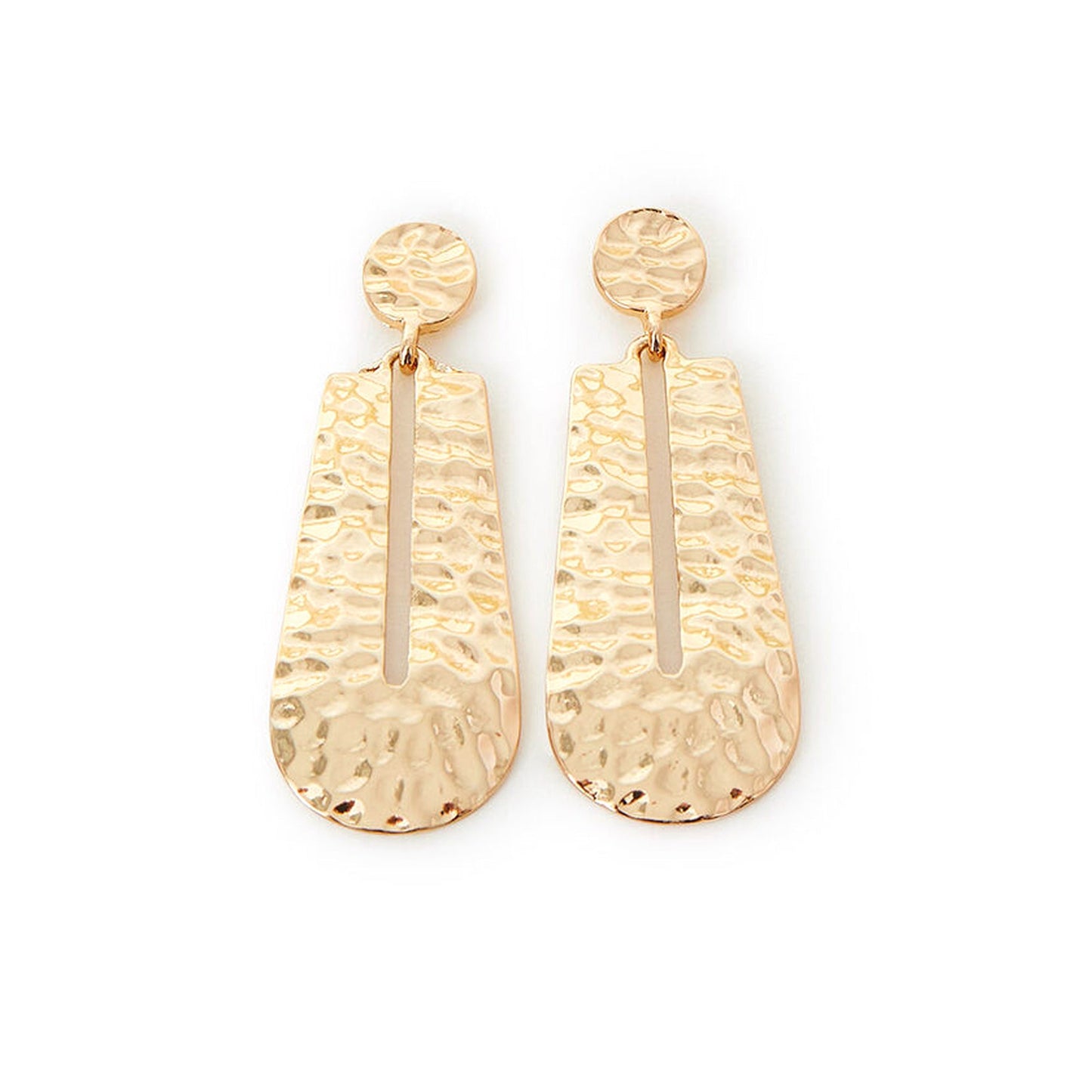 London Women's Long Door Knocker Earrings