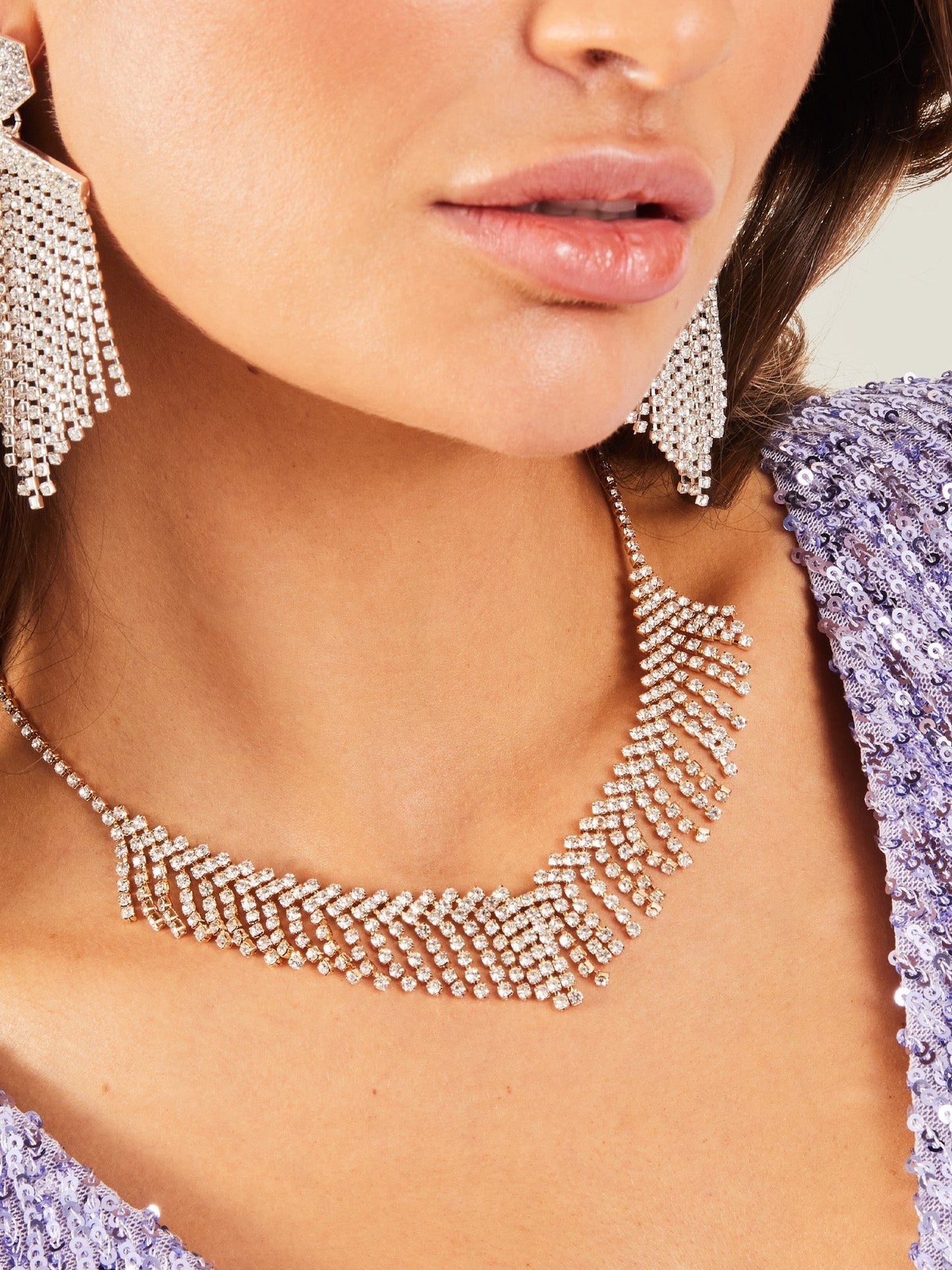 London Women's Classic Cupchain Collar Necklace