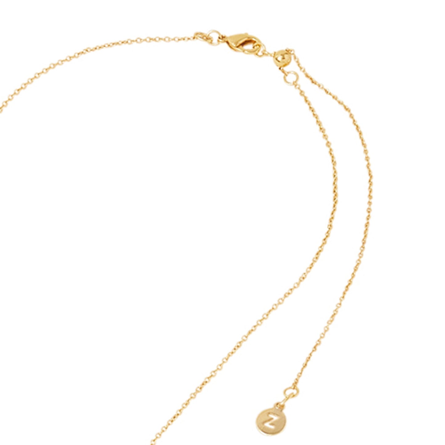 Real Gold-Plated Faux Opal Sunburst Necklace