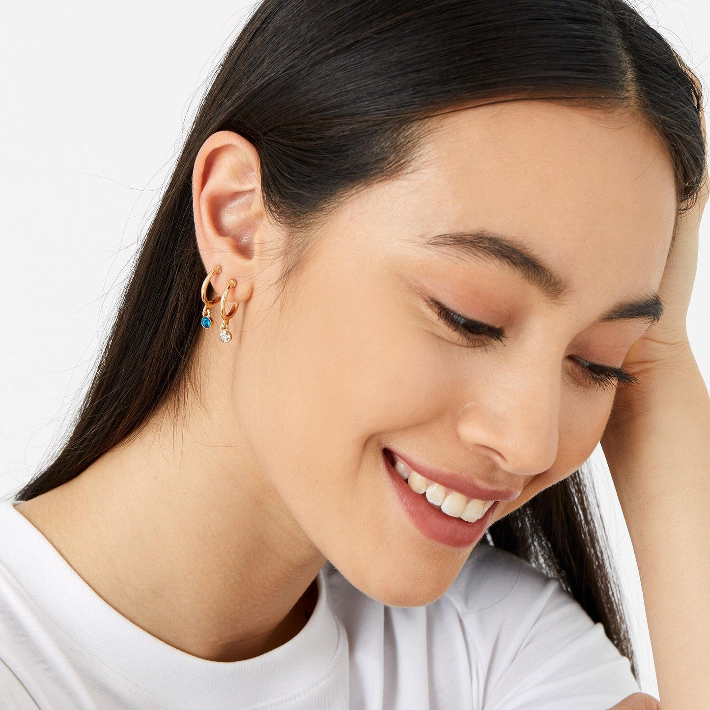 London 3 X Ombre Gems Hoop Pack