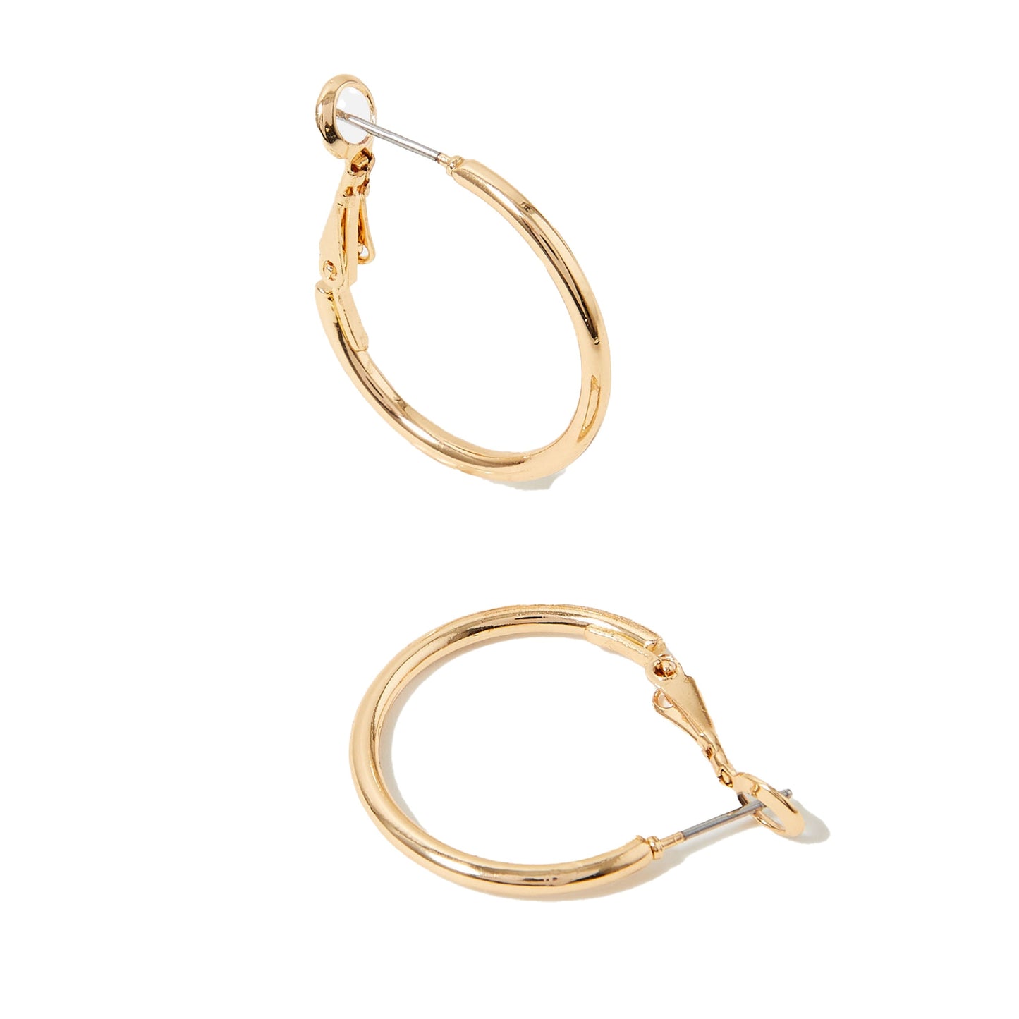 London Women's Small Simple Hoop Earrings