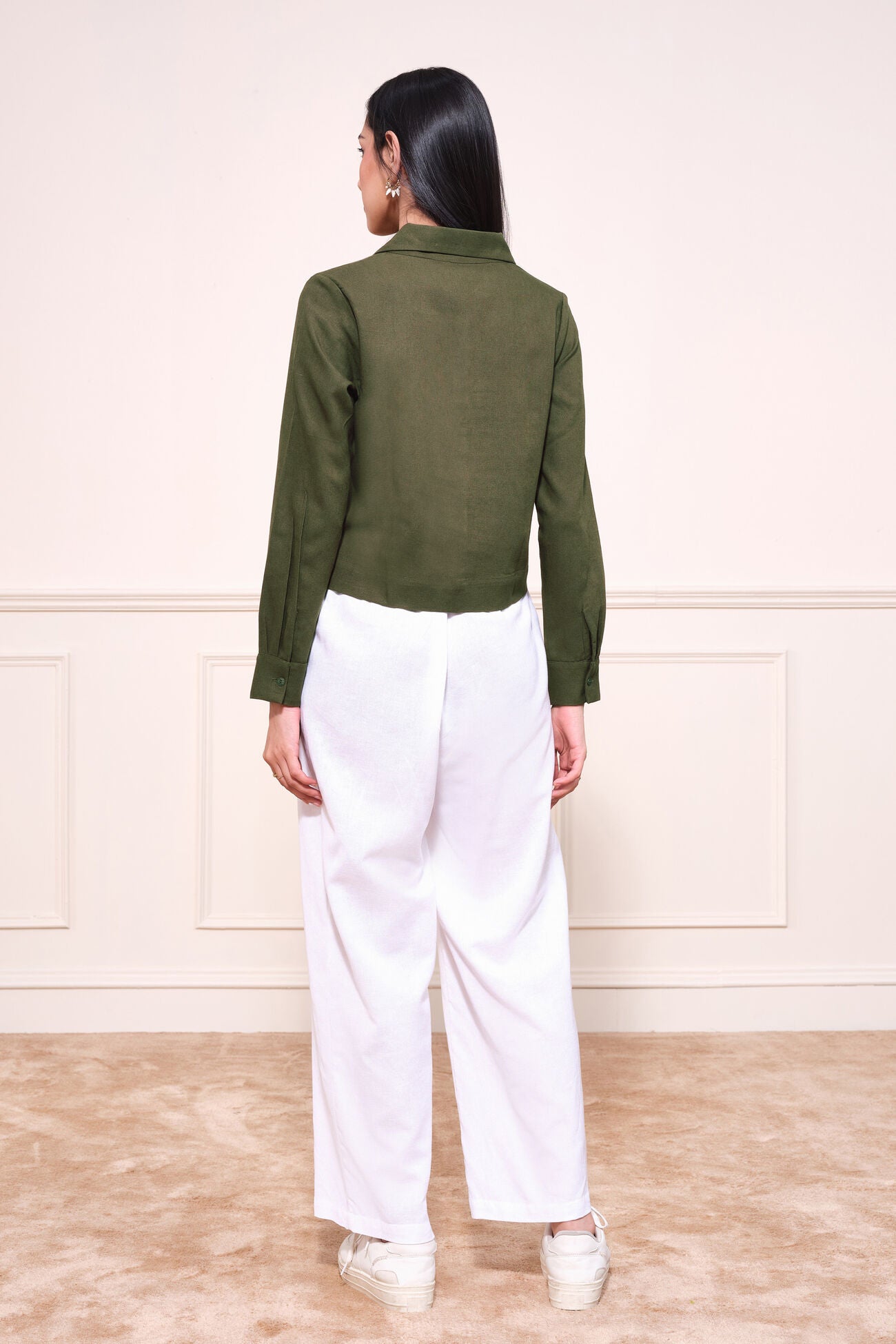 Rachelle Linen Blend Shirt