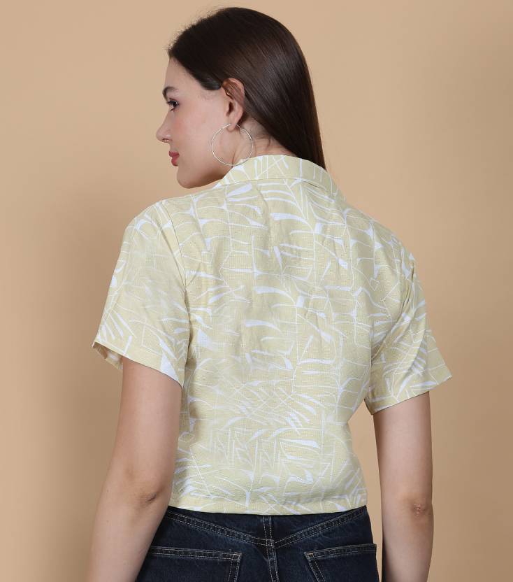 Casual Regular Sleeves Printed Women Multicolor Top