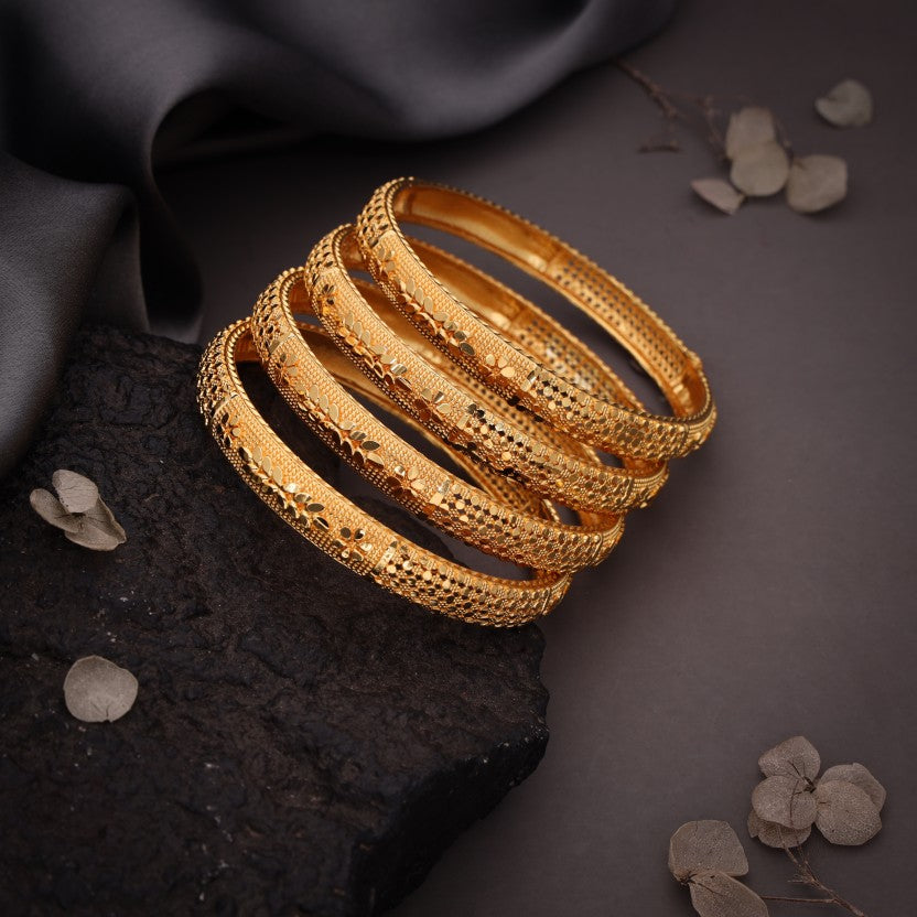 Brass Gold-plated Gold Jewel Set