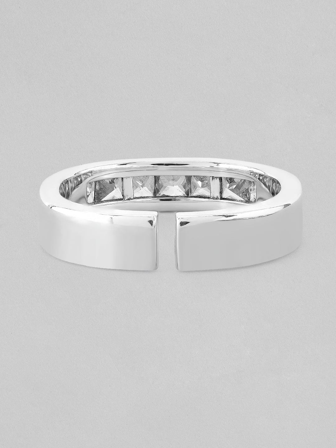 Silver The Studded Sparks Ring
