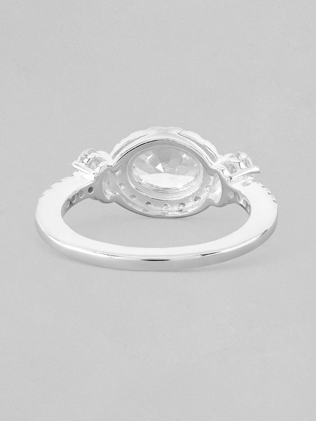 Silver The Sparkling Zirconia Ring