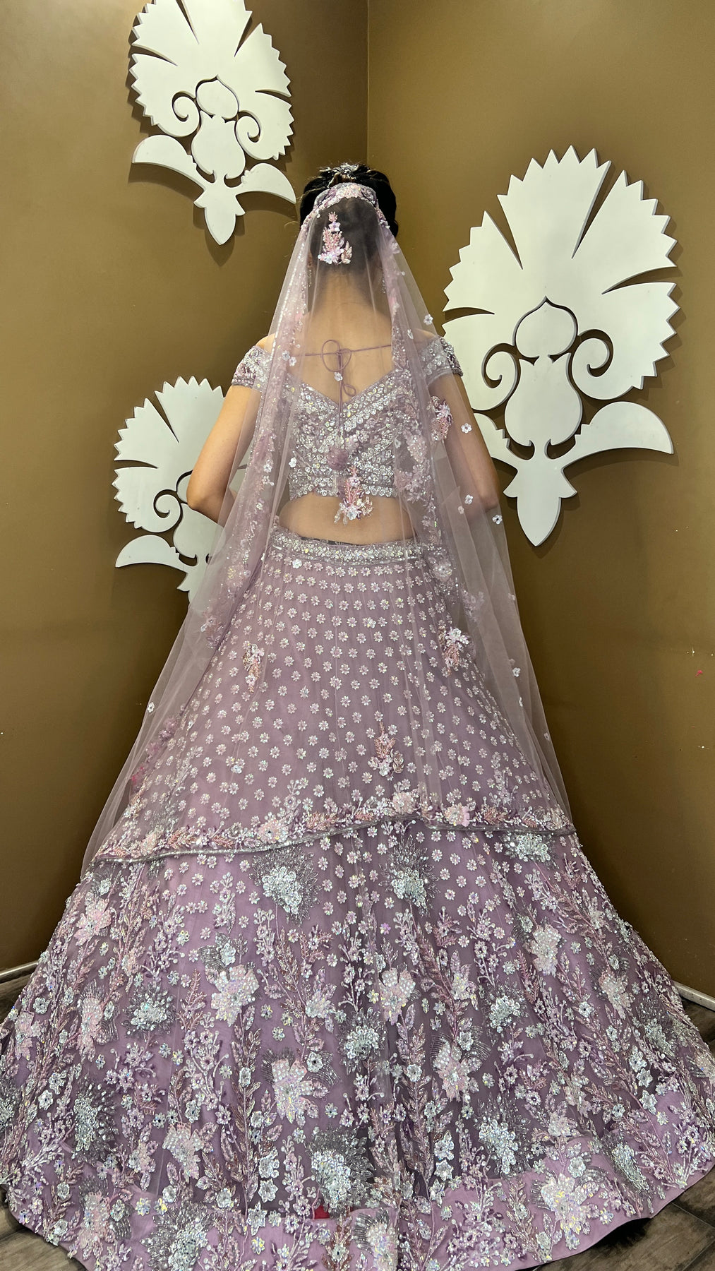 Gorgeous Mauve Colour Lehenga Set
