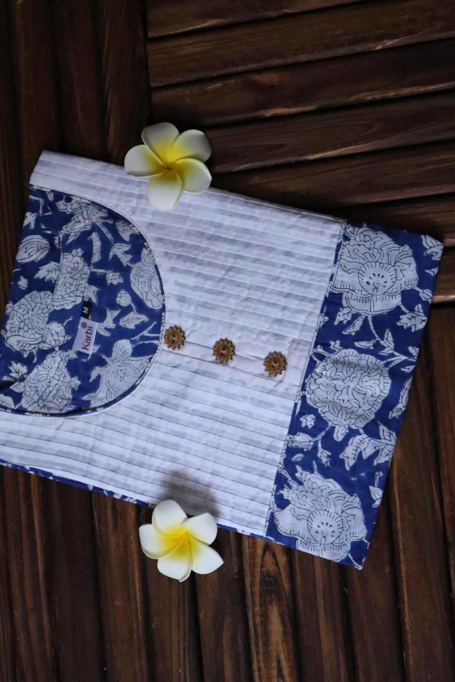 Block Printed Cotton Kurti  Peace (KURTI)
