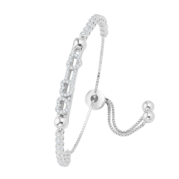 Silver Bracelet for Women | Classic Sterling Silver Bracelet for Women