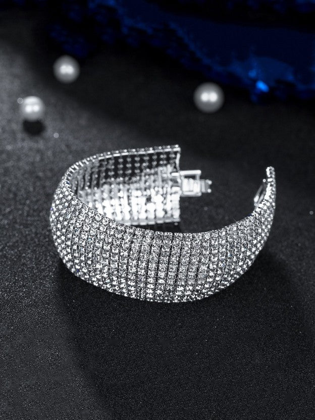 Crystal Silver Bracelet