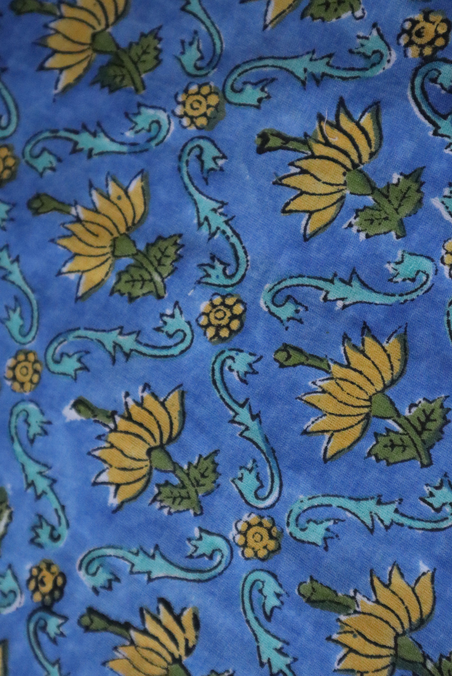 Block Printed Cotton Kurti  Happiness (KURTI)