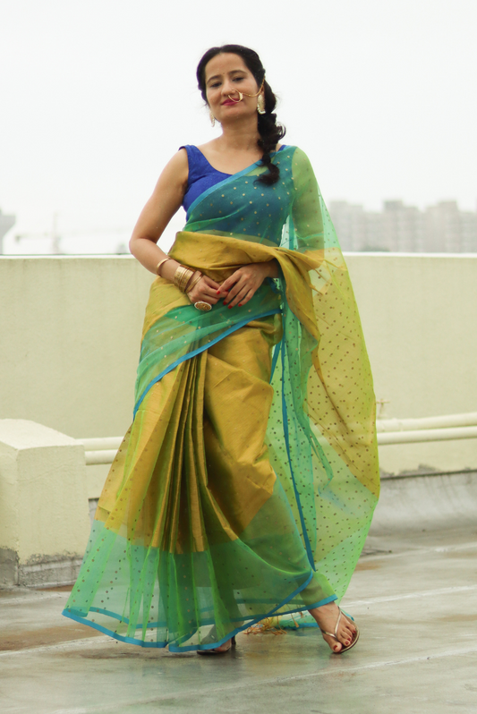Muslin Silk Sequin Saree  Dhoom Ketu (SAREE)