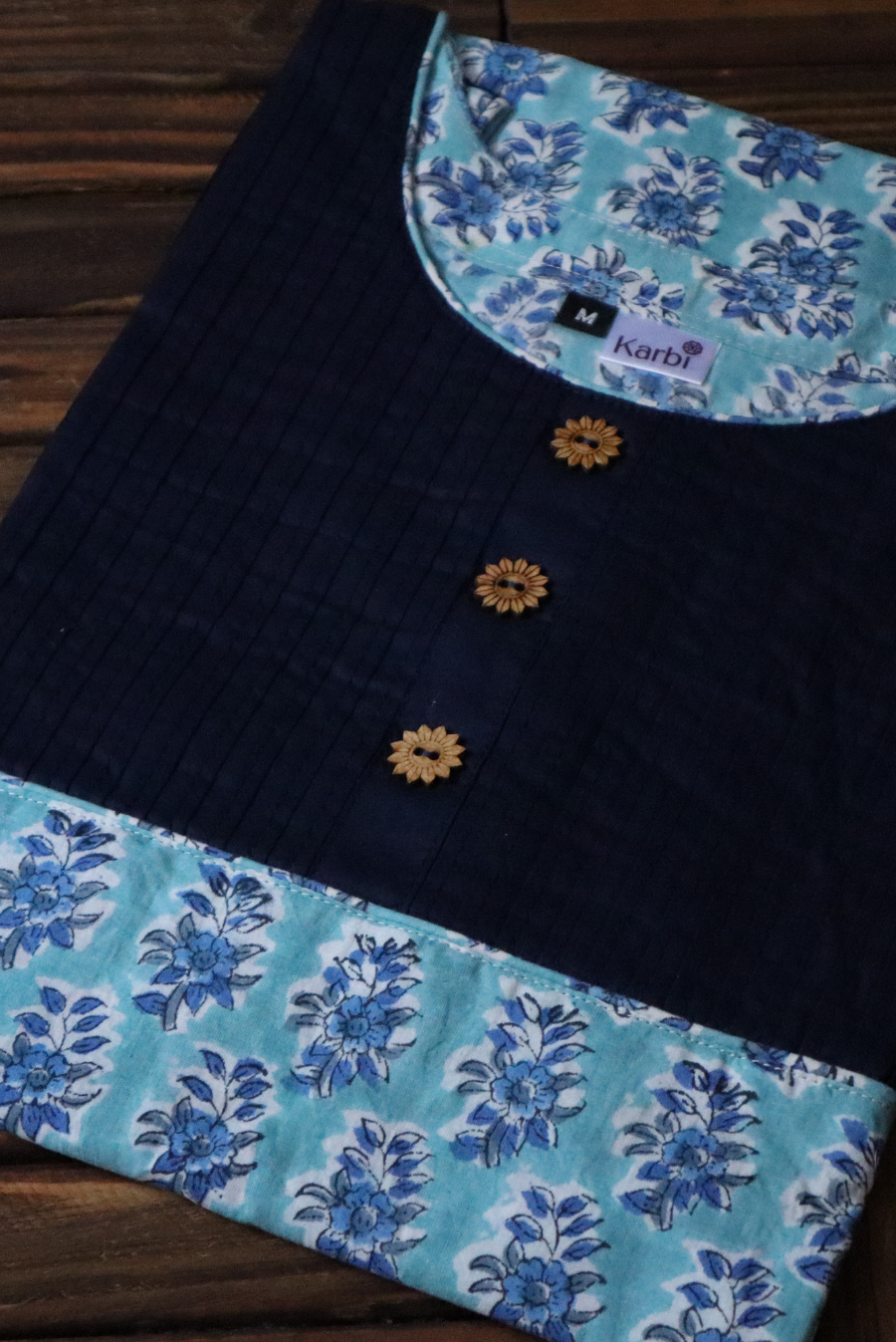 Block Printed Cotton Kurti  Nostalgia (KURTI)