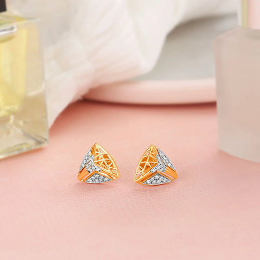 Slender Stud Earrings