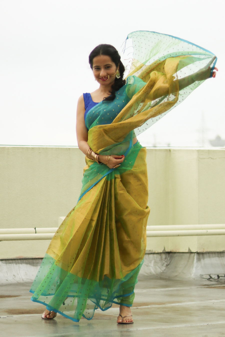 Muslin Silk Sequin Saree  Dhoom Ketu (SAREE)
