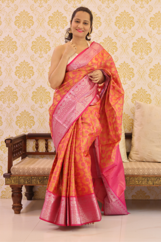 Kanjivaram Silk Saree  Muskaan (SAREE)